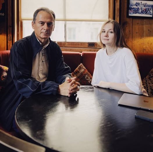 Татьяна Ошуркевич и Христо Грозев