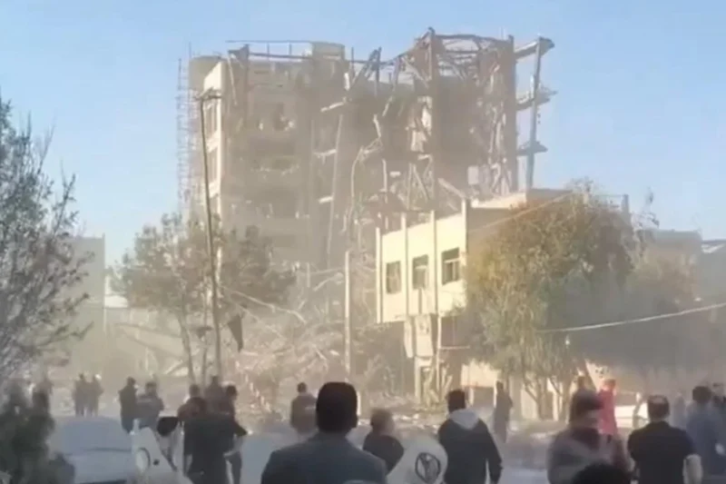 Здание расположено в городе Кум / фото - скриншот