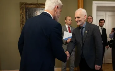 Петр Павел и Алесь Беляцкий