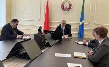 Во время заседания 2 марта. Фото: Столинский райисполком Во время заседания 2 марта. Фото: Столинский райисполком