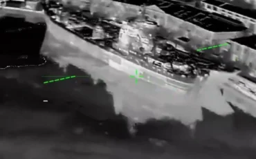 Пострадали два крупных десантных корабля и корабль-разведчик / фото из источников УНИАН