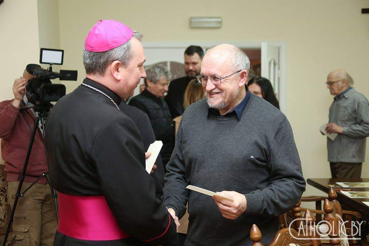 С епископом Юрием Кособуцким, 2019 год. Фото Из личного архива героя
