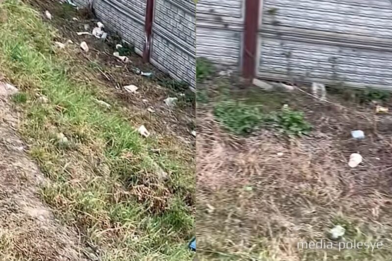 Обочина дороги, Пинск. скриншот из видео Обочина дороги, Пинск. скриншот из видео