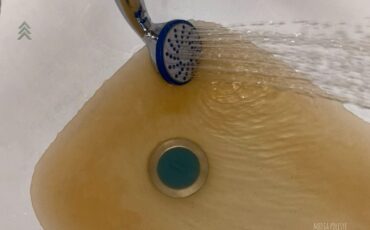 Ржавая вода в Пинске