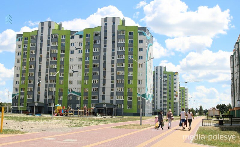 На фото: микрорайон "Жемчцжный"