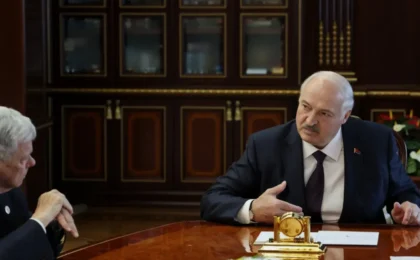 Джон Коул и Лукашенко / president.gov.by