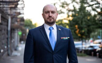 Ярослав Чорногор, посол по особым поручениям Министерства иностранных дел Украины. Киев, 26 мая 2026 года. Фото: пресс-служба Светланы Тихановской Читать полностью: https://news.zerkalo.io/economics/135856.html?c